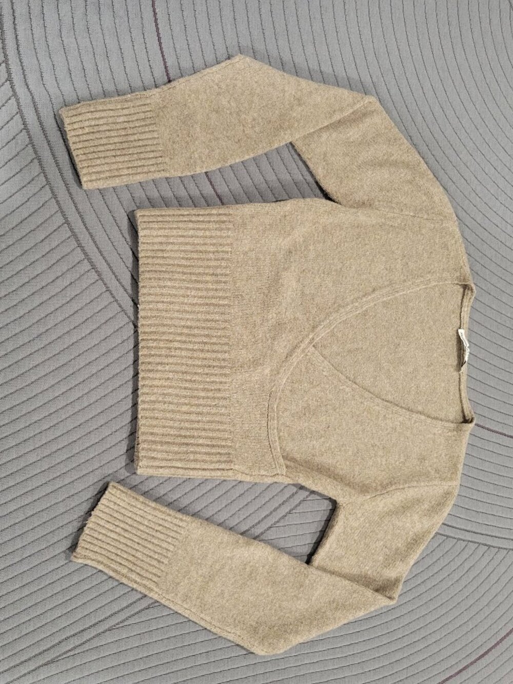 Wrap sweater
